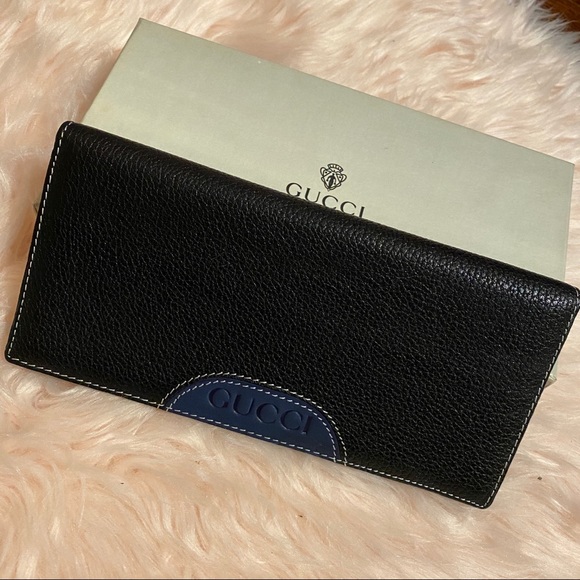 Authentic Vintage Gucci Leather Long Wallet - Picture 16 of 16